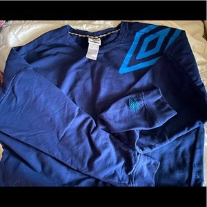 Umbro cropped crew neck